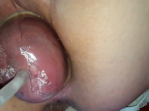 Horny girlfriend pussy pumped usually