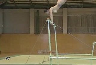 Romanian Gymnasts barren Lavinia Milosovici
